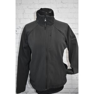 Columbia Titanium Jacket Womens Size Large Softshell Inside Fleece Gray